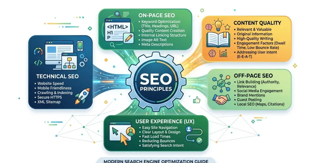 SEO Principles: The 2026 Guide to Sustainable Growth
