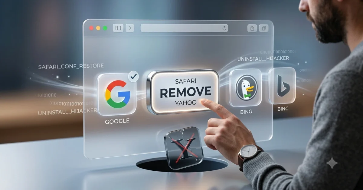 How to Take Off Yahoo Search Engine on Safari