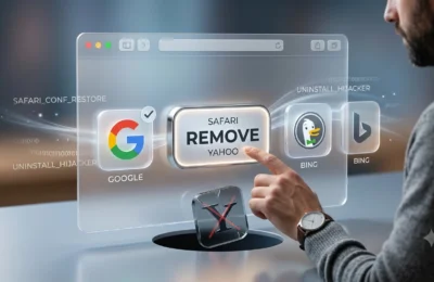 How to Take Off Yahoo Search Engine on Safari